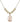 Guardian Angel Crystal Necklace | 3/4 inch | 6mm Beads _x0014_  14kt Gold Filled