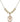 Saint Peter Claver Crystal Necklace | 3/4 inch | 6mm Beads _x0014_  14kt Gold Filled