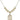 Saint Sebastian Crystal Necklace | 3/4 inch | 6mm Beads _x0014_  14kt Gold Filled