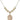 Saint Sebastian Crystal Necklace | 3/4 inch | 6mm Beads _x0014_  14kt Gold Filled