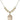 Saint Sebastian Cross Crystal Necklace | 3/4 inch | 6mm Beads _x0014_  14kt Gold Filled