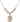 Guardian Angel Crystal Necklace | 3/4 inch | 6mm Beads _x0014_  14kt Gold Filled