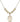Guardian Angel Crystal Necklace | 3/4 inch | 6mm Beads _x0014_  14kt Gold Filled