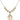 Guardian Angel Crystal Necklace | 3/4 inch | 6mm Beads _x0014_  14kt Gold Filled