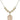 Guardian Angel Crystal Necklace | 3/4 inch | 6mm Beads _x0014_  14kt Gold Filled