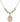 Guardian Angel Crystal Necklace | 3/4 inch | 6mm Beads _x0014_  14kt Gold Filled