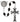 Black wood St. Benedict rosary with silver oxidized crucifix and St. Benedict center medal displayed against a white background
