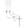 Crystal lasso wedding rosary 33 inch double rosary for Catholic wedding ceremony lazo de boda
