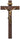 Wall Walnut Wood Crucifix 15 WL4