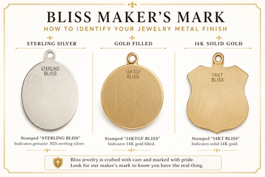 14kt Gold Filled Small St. Fiacre Patron Saint Medal Necklace | 1/2 x 1/4 | 18" Chain | USA Made by Bliss
