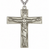 men's sterling silver cursillio crucifix on 24" chain