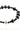 Black Onyx Cross Catholic Bracelet | 10mm Beads | Crystal Cross | Stretchable | RosaryCard