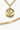 Collar con medalla mediana de San Peregrino, chapa de oro de 14 quilates | 2,54 x 2,22 cm | Cadena de eslabones de 60,96 cm | Hecho en EE. UU. por Bliss