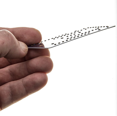 In God We Trust Rosary Card with tactile beads - credit card sized Catholic prayer tool by RosaryCard