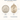 Saint Christopher Medal comparison with U.S. Quarter on a white background, featuring Bliss brand.