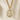 St Dymphna 14KT Gold Filled oval medal necklace on 24" chain