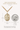 14kt gold-filled Saint Dymphina medal with size comparison to a U.S. dime on a white background.