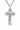 Two-Tone Gold Filled/Sterling Silver Large Celtic Crucifix Necklace | 1 1/2 x 7/8 Pendant | 24" Chain | USA Made by Bliss