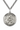 Sterling Silver Medium St. Anthony of Padua Medal Necklace | 1 x 5/8 | 24" Chain | USA Made by Bliss