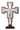15.5" Franciscan Crucifix with Sterling Silver Icon - A Unique Testament